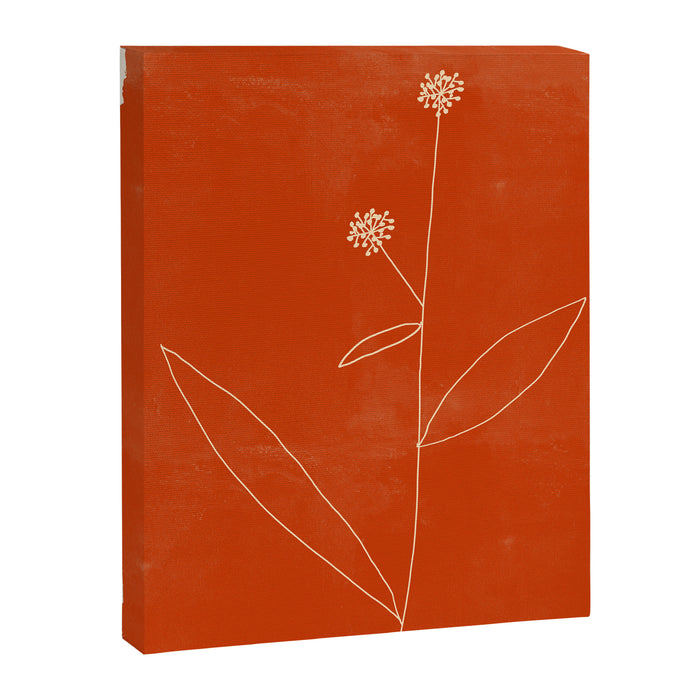 Minimal Abstract Art Plant 39 Canvas Print Gallery Image 1
