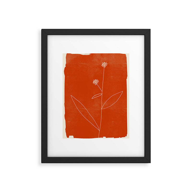 Minimal Abstract Art Plant 39 Framed Art Print Gallery Image 5