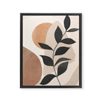 Minimal Abstract Art Plant 4 Framed Canvas Print Gallery Image 6