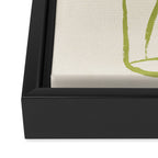 Minimal Abstract Art Plant 40 Framed Canvas Print Gallery Image 3