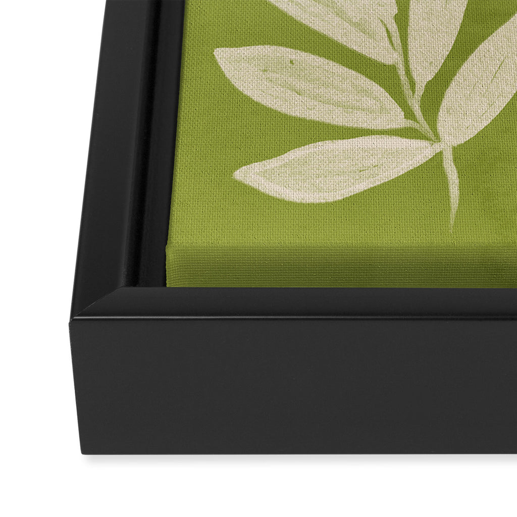 Minimal Abstract Art Plant 46 Framed Canvas Print Gallery Image 3