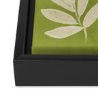 Minimal Abstract Art Plant 46 Framed Canvas Print Gallery Image 3