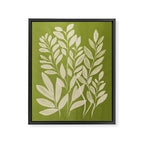 Minimal Abstract Art Plant 46 Framed Canvas Print Gallery Image 6