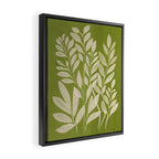 Minimal Abstract Art Plant 46 Framed Canvas Print Gallery Image 2
