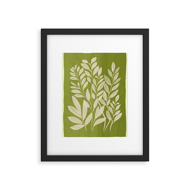 Minimal Abstract Art Plant 46 Framed Art Print Gallery Image 5