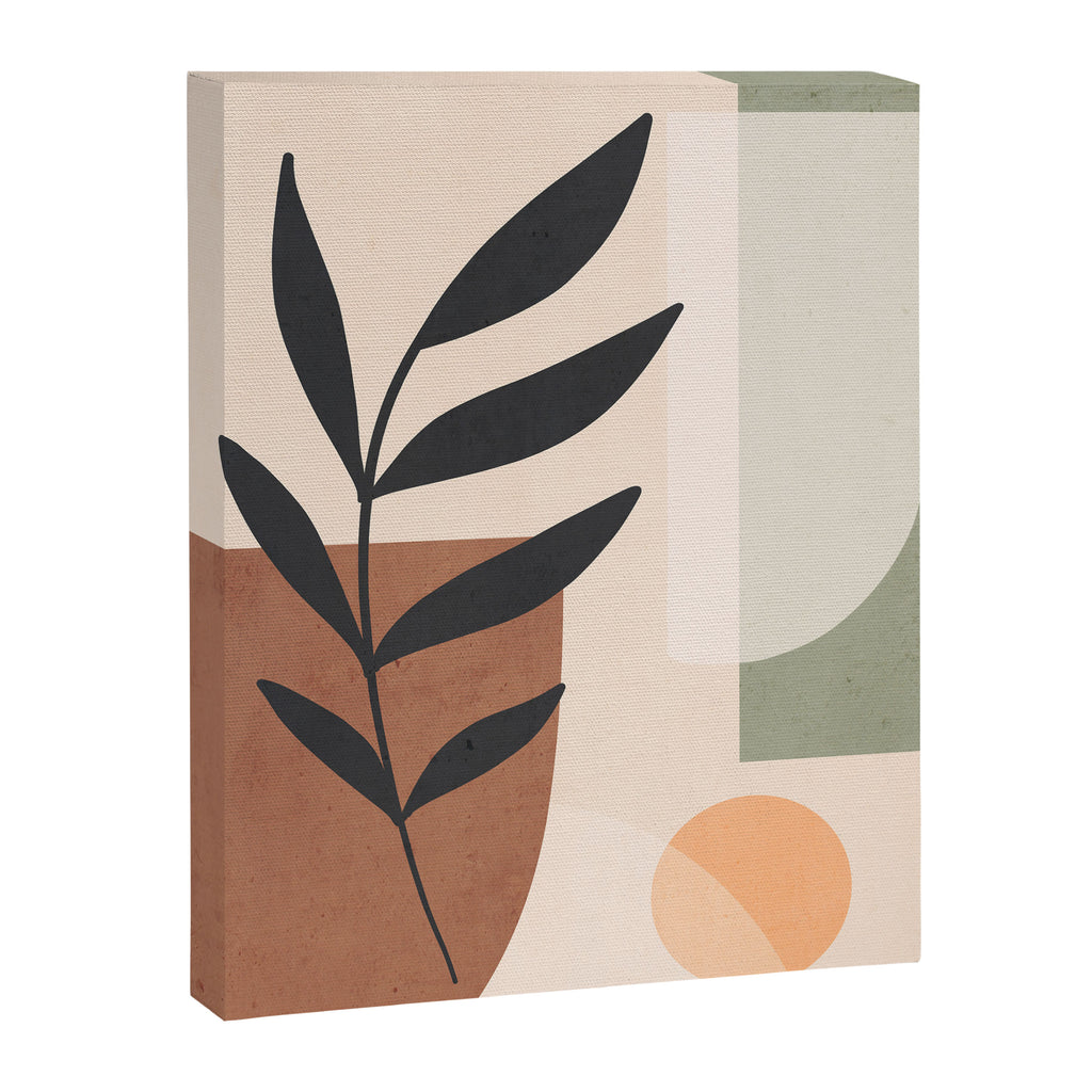 Minimal Abstract Art Plant 5 Canvas Print Gallery Image 6