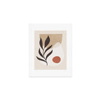 Minimal Abstract Art Plant 7 Art Print Gallery Image 1