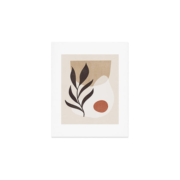 Minimal Abstract Art Plant 7 Art Print Gallery Image 1
