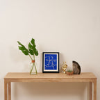 Minimal Abstract Art Three Faces 2 Framed Canvas Print Gallery Image 4