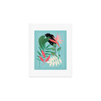 Minimal Abstract Art Tropical Garden 3 Art Print Gallery Image 1
