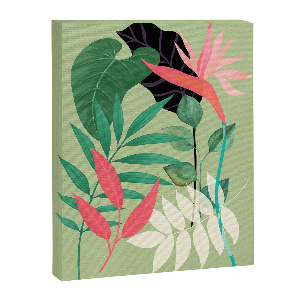 Minimal Abstract Art Tropical Garden 5 Canvas Print Gallery Image 6