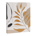 Minimal Abstract Art Tropical Leaf  Canvas Print Gallery Image 6