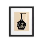 Minimal Abstract Art Vase 19 Framed Art Print Gallery Image 5