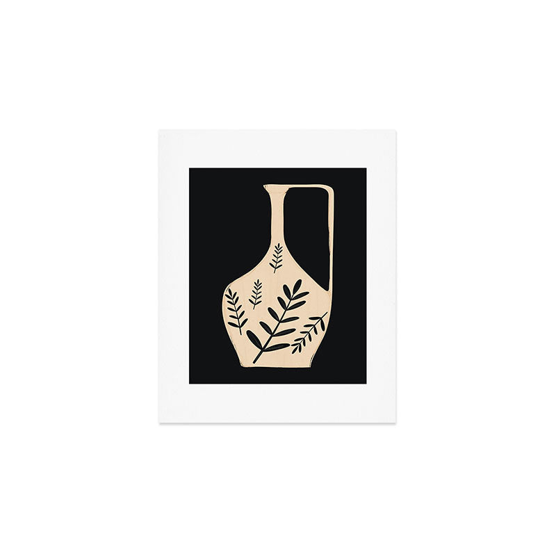 Minimal Abstract Art Vase 20 Art Print Gallery Image 1