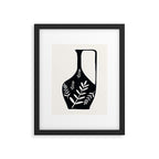 Minimal Abstract Art Vase 21 Framed Art Print Gallery Image 5