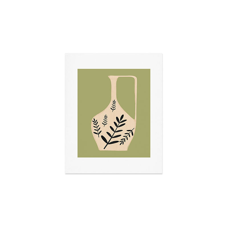 Minimal Abstract Art Vase 22 Art Print Gallery Image 1