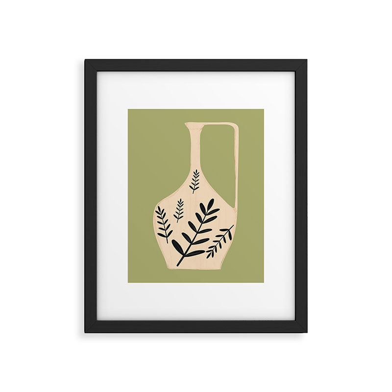 Minimal Abstract Art Vase 22 Framed Art Print Gallery Image 5