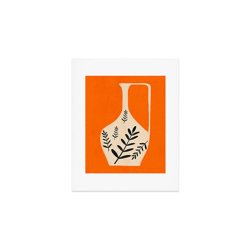 Minimal Abstract Art Vase 24 Art Print Gallery Image 1