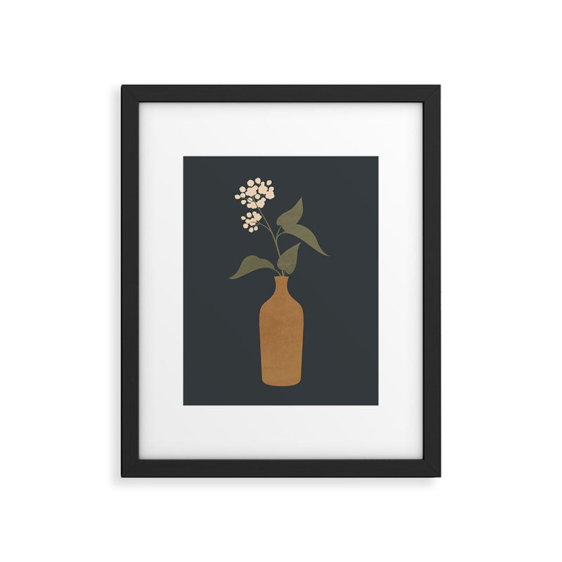 Minimal Abstract Art Vase Flower 10 Framed Art Print Gallery Image 5
