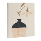Minimal Abstract Art Vase Flower 3a Canvas Print Gallery Image 6