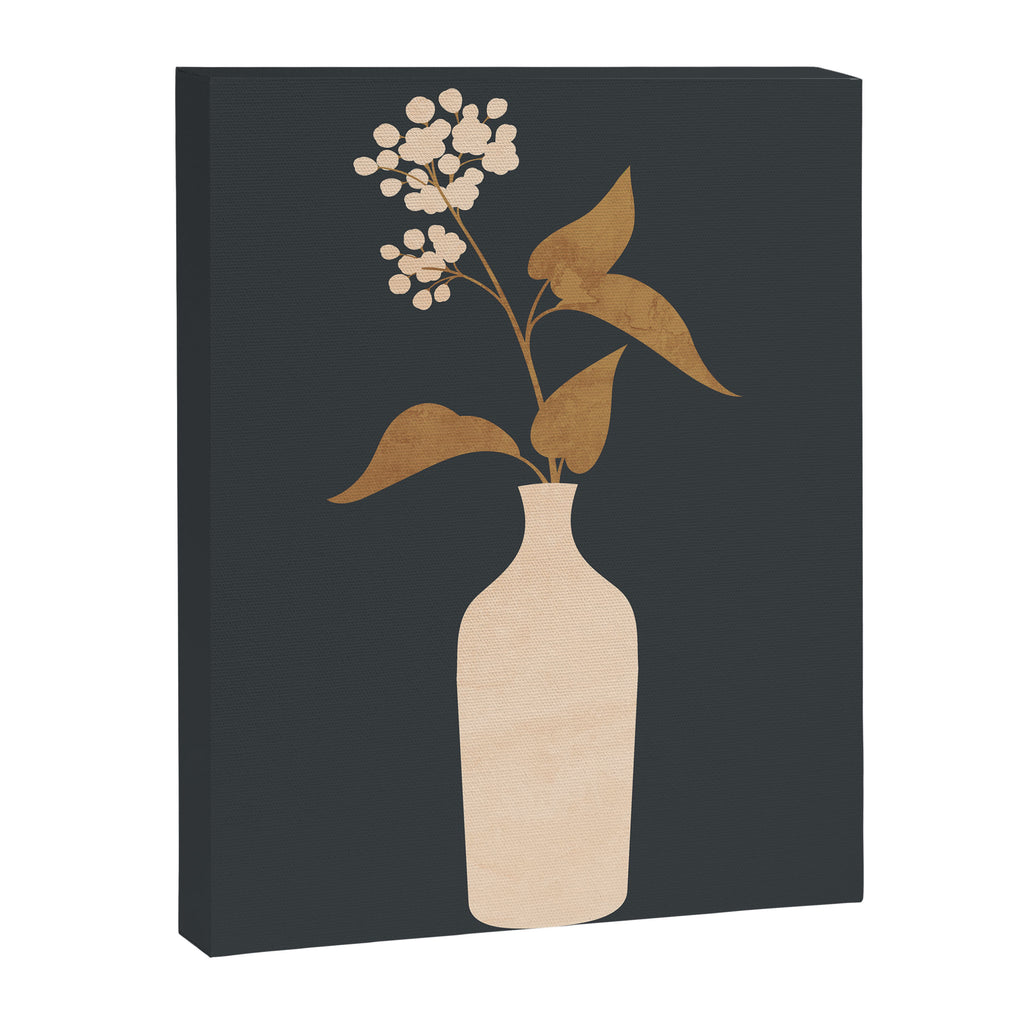 Minimal Abstract Art Vase Flower 4 Canvas Print Gallery Image 6
