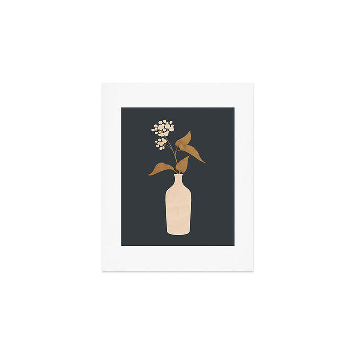 Minimal Abstract Art Vase Flower 4 Art Print Gallery Image 1