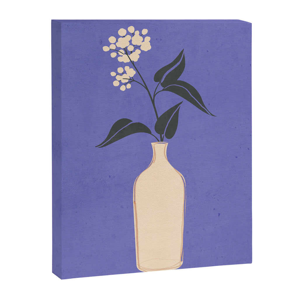 Minimal Abstract Art Vase Flower 14 Canvas Print Gallery Image 6