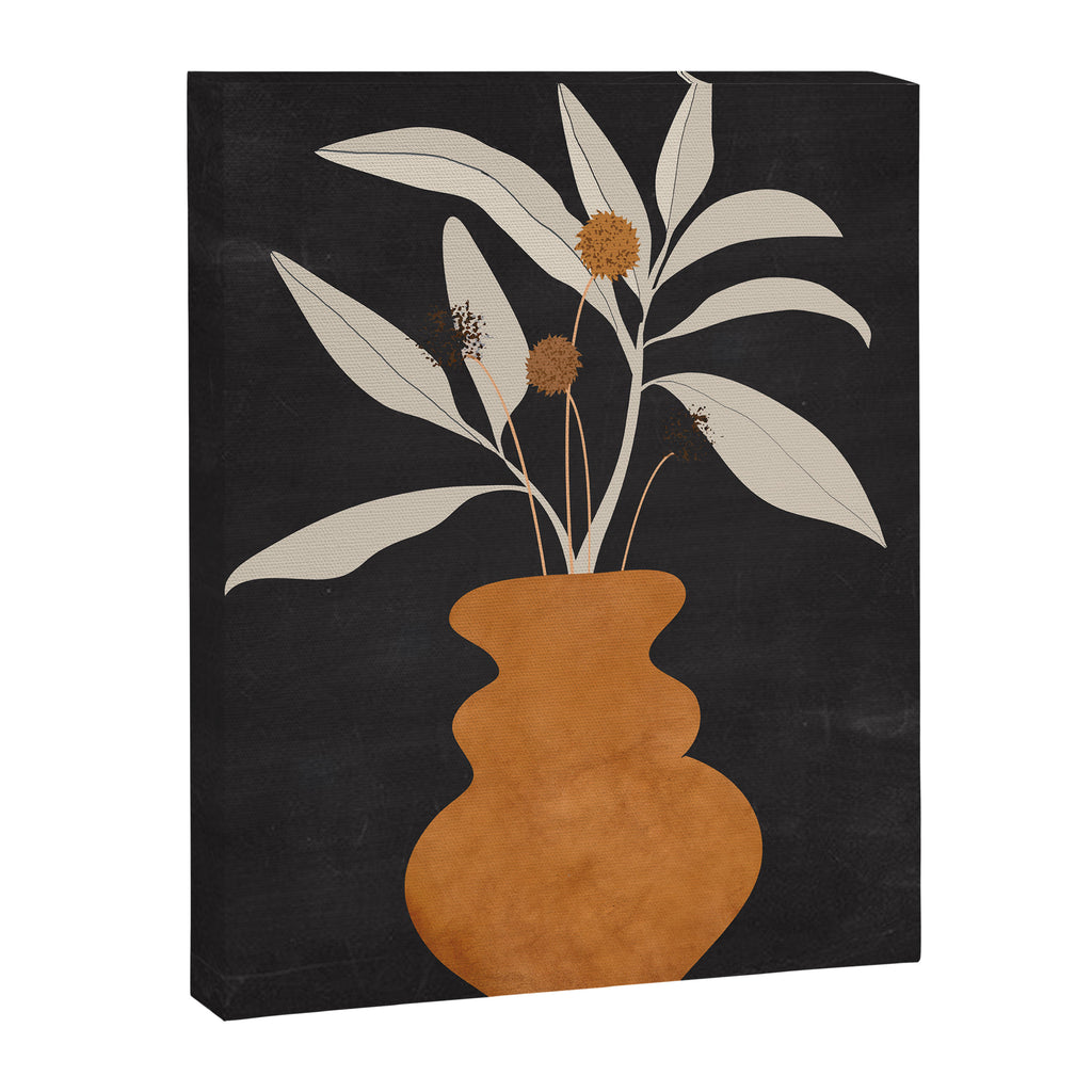 Minimal Abstract Art Vase Plant 11 Canvas Print Gallery Image 6