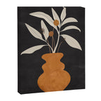 Minimal Abstract Art Vase Plant 11 Canvas Print Gallery Image 6