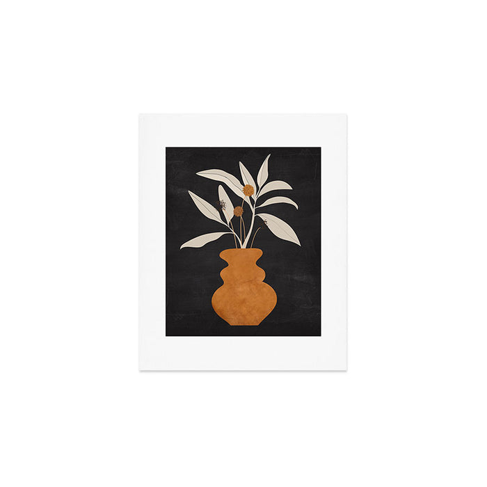 Minimal Abstract Art Vase Plant 11 Art Print Gallery Image 1