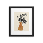 Minimal Abstract Art Vase Plant Framed Art Print Gallery Image 5
