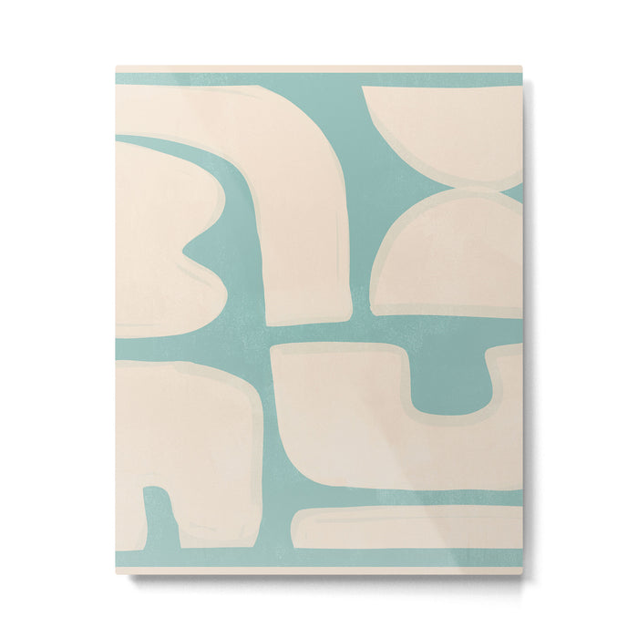Minimal Abstract Composition 14 Metal Print Gallery Image 1
