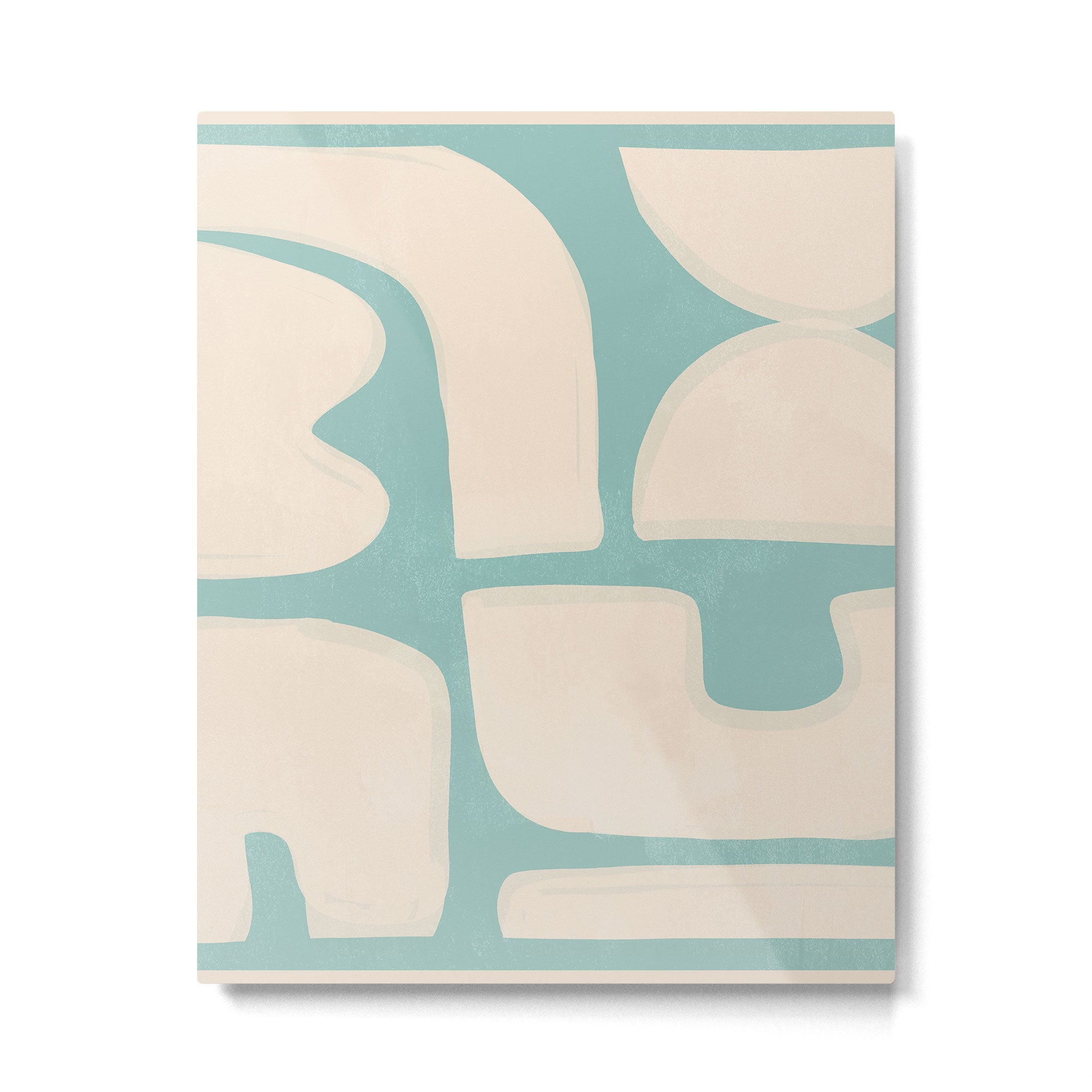 Minimal Abstract Composition 14 Metal Print Gallery Image 6