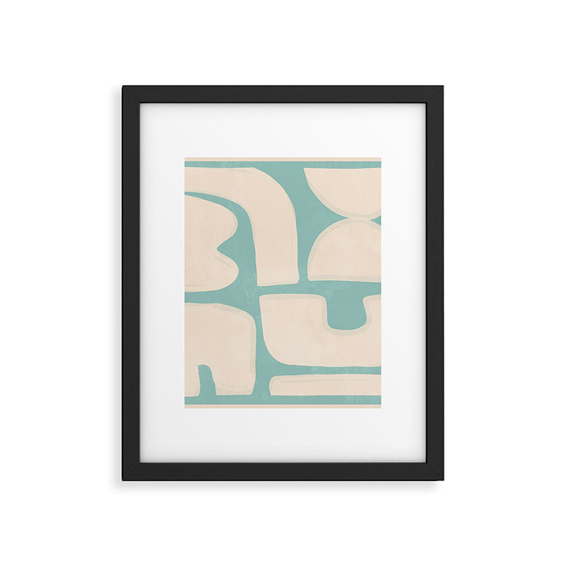 Minimal Abstract Composition 14 Framed Art Print Gallery Image 6