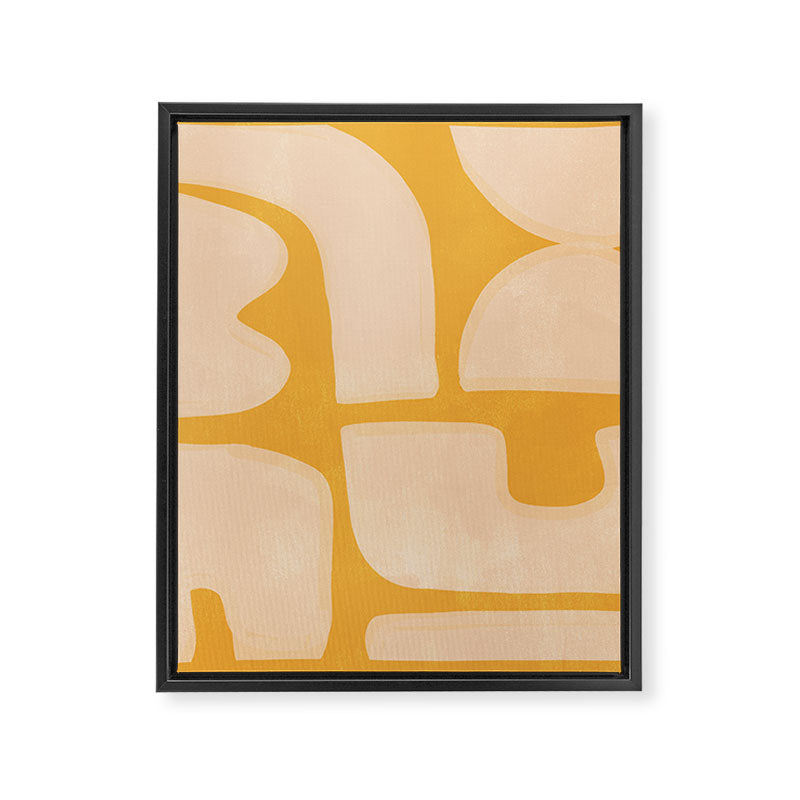 Minimal Abstract Composition 17 Framed Canvas Print Gallery Image 8