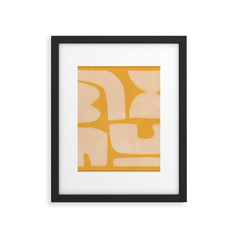 Minimal Abstract Composition 17 Framed Art Print Gallery Image 6