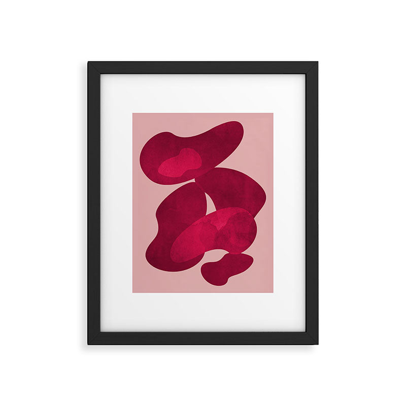 Minimal Abstract Composition 27 Framed Art Print Gallery Image 5