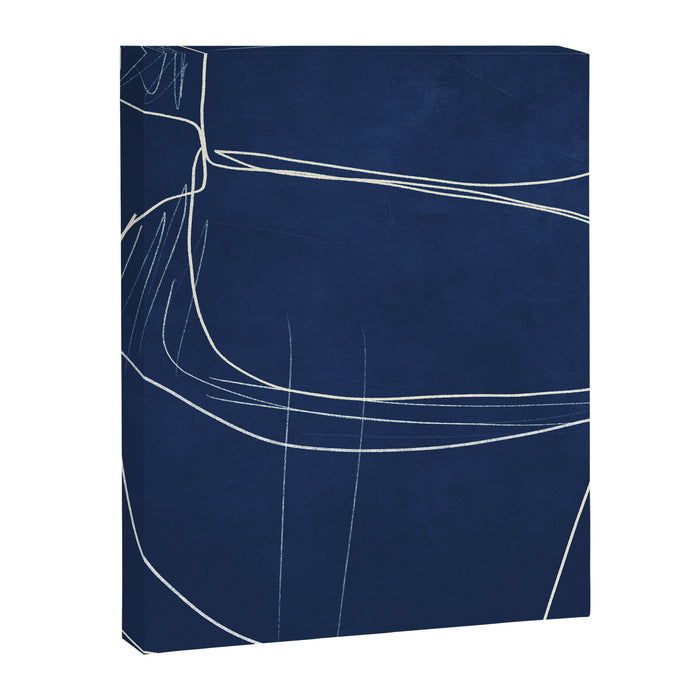 Minimal Abstract Line Art 15 Canvas Print Gallery Image 1