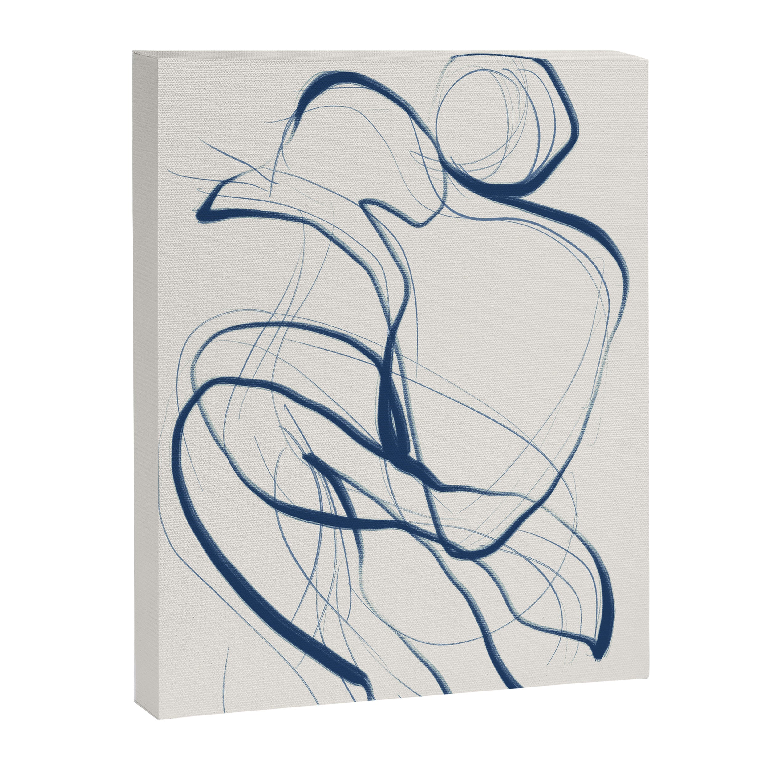Minimal Abstract Line Art 16 Canvas Print Gallery Image 6
