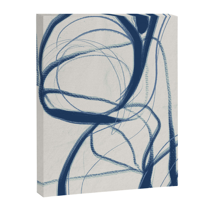 Minimal Abstract Line Art 17 Canvas Print Gallery Image 1