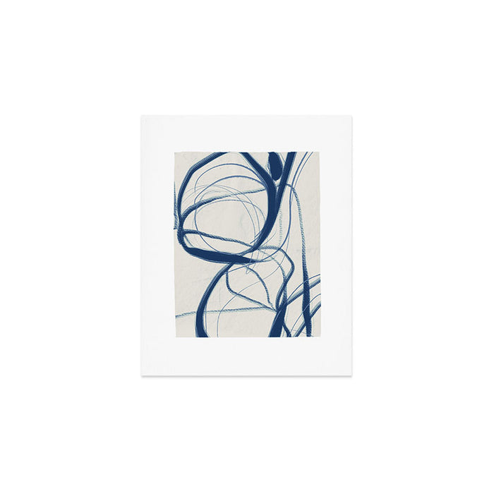 Minimal Abstract Line Art 17 Art Print Gallery Image 1