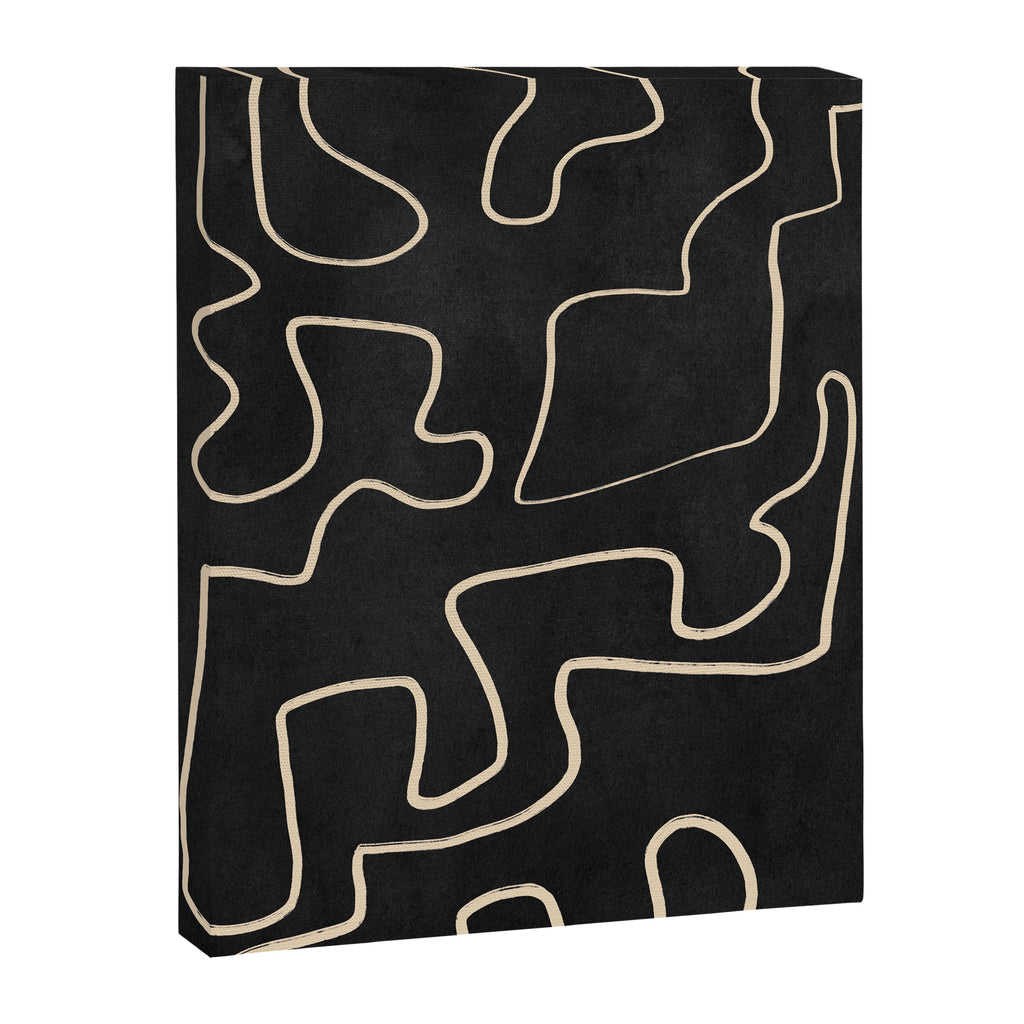 Minimal Abstract Line Art 8 Canvas Print Gallery Image 6