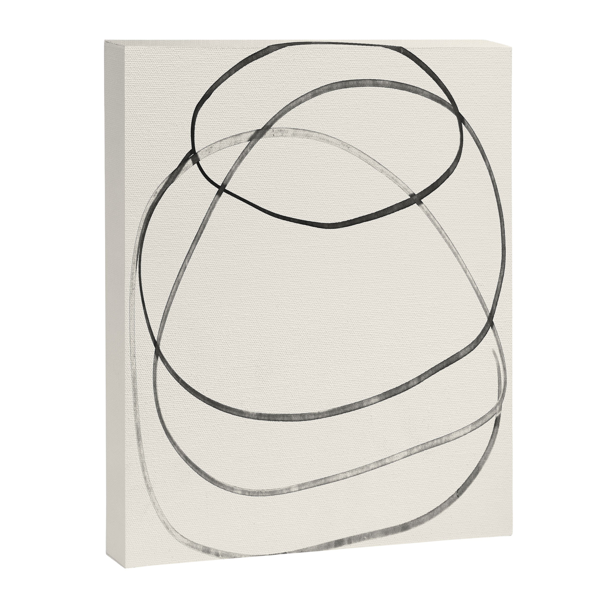 Minimal Abstract Line Art Canvas Print Gallery Image 6