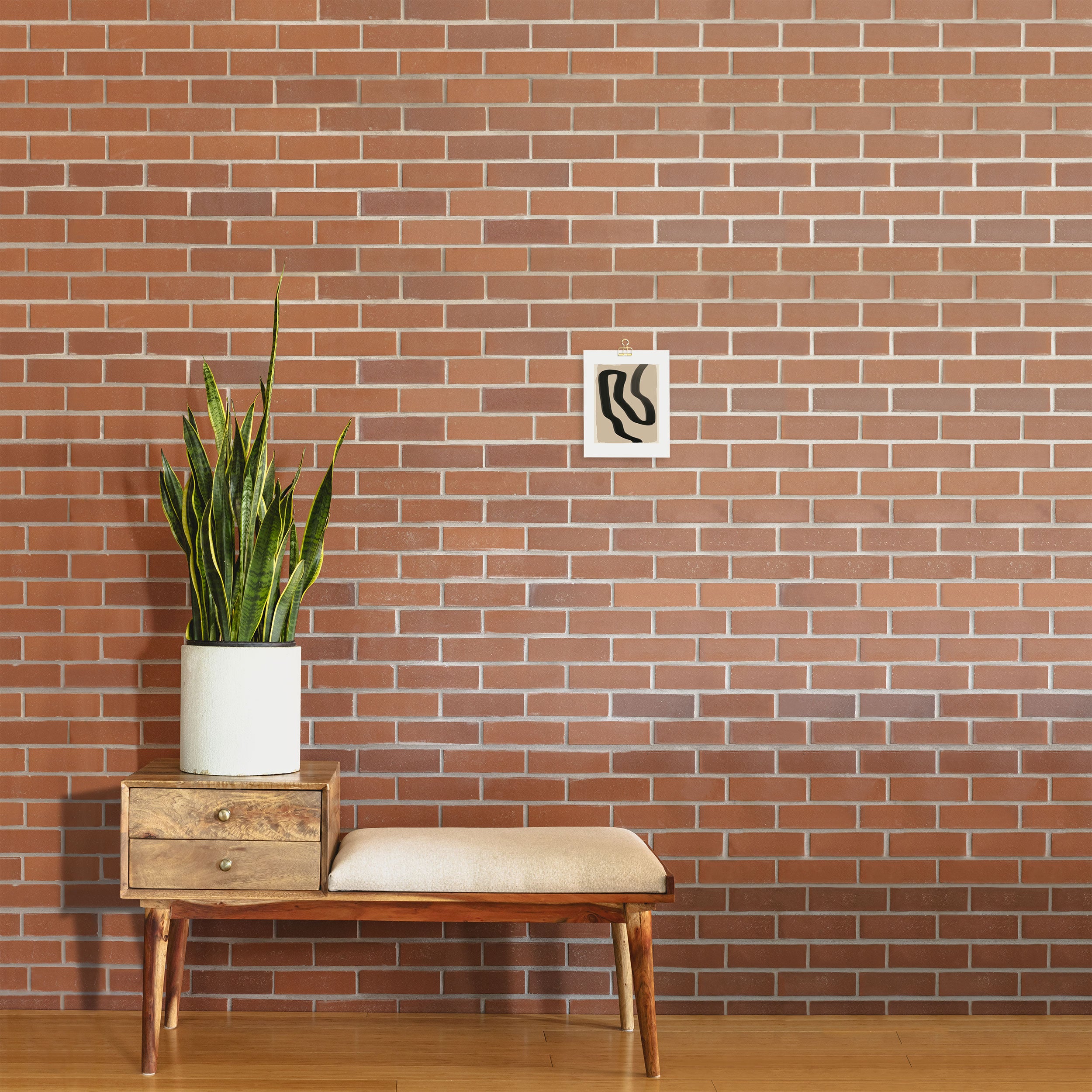 Minimal abstract line Art Print Gallery Image 2