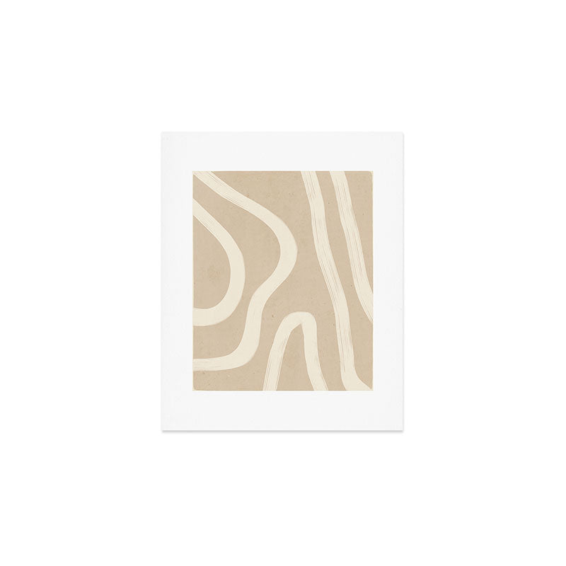 Minimal Abstract Lines 4 Art Print Gallery Image 1