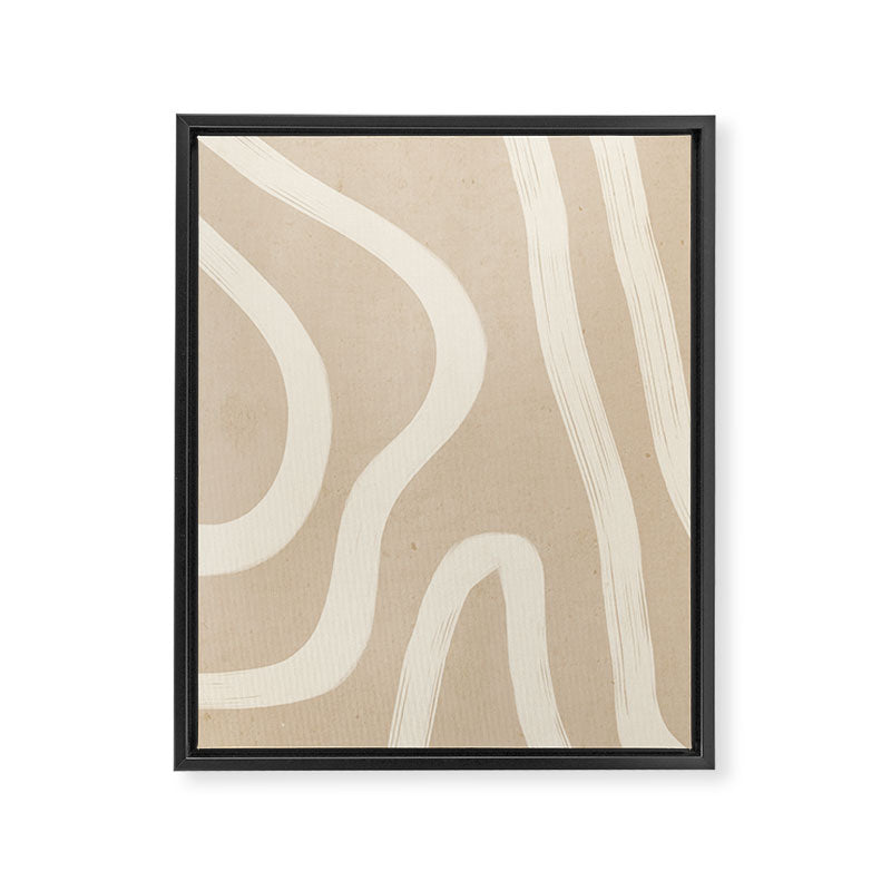 Minimal Abstract Lines 4 Framed Canvas Print Gallery Image 8