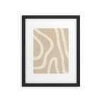 Minimal Abstract Lines 4 Framed Art Print Gallery Image 6