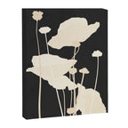 Minimal Abstract Poppy Flower 5 Canvas Print Gallery Image 6