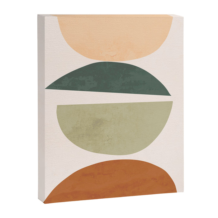 Minimal Abstract Shapes 15 Canvas Print Gallery Image 1