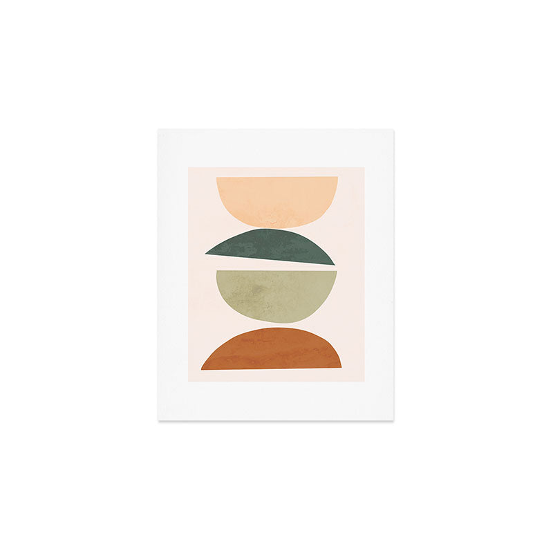 Minimal Abstract Shapes 15 Art Print Gallery Image 1